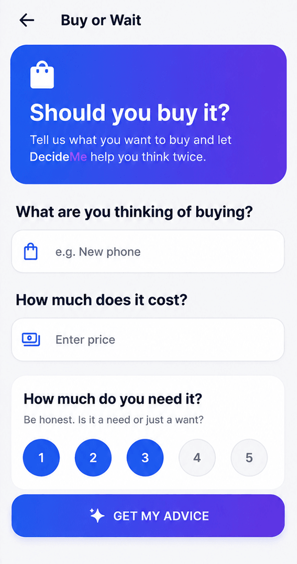 DecideMe App Screenshot 4