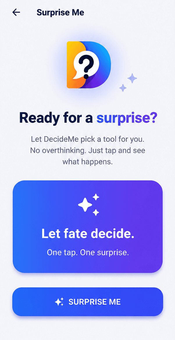 DecideMe App Screenshot 7