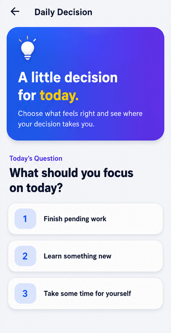 DecideMe App Screenshot 8