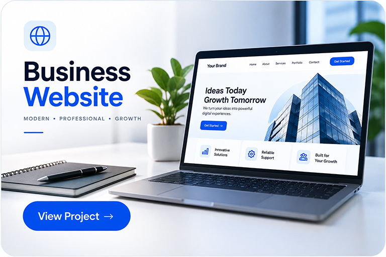 Business website project